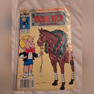 💰 Richie Rich: Big Bucks No. 7 – April 1992 Comic (Harvey Comics, Like New)